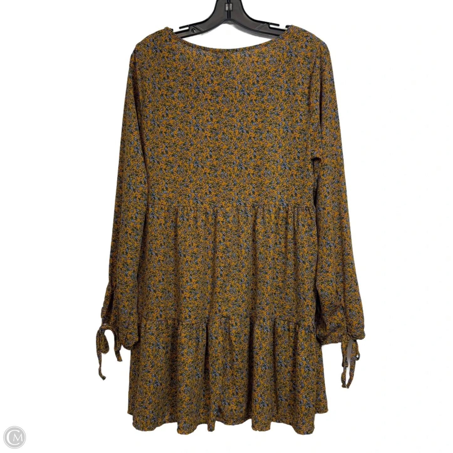 Top Long Sleeve By Wild Fable In Floral Print, Size: L