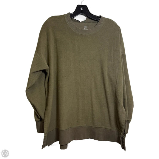 Sweatshirt Crewneck By Aerie In Green, Size: M