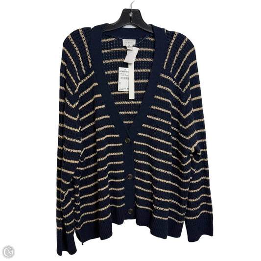 Cardigan By Caslon In Navy, Size: 3x