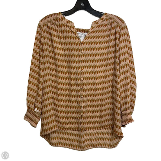 Top Long Sleeve By Rose And Olive In Multi-colored, Size: S