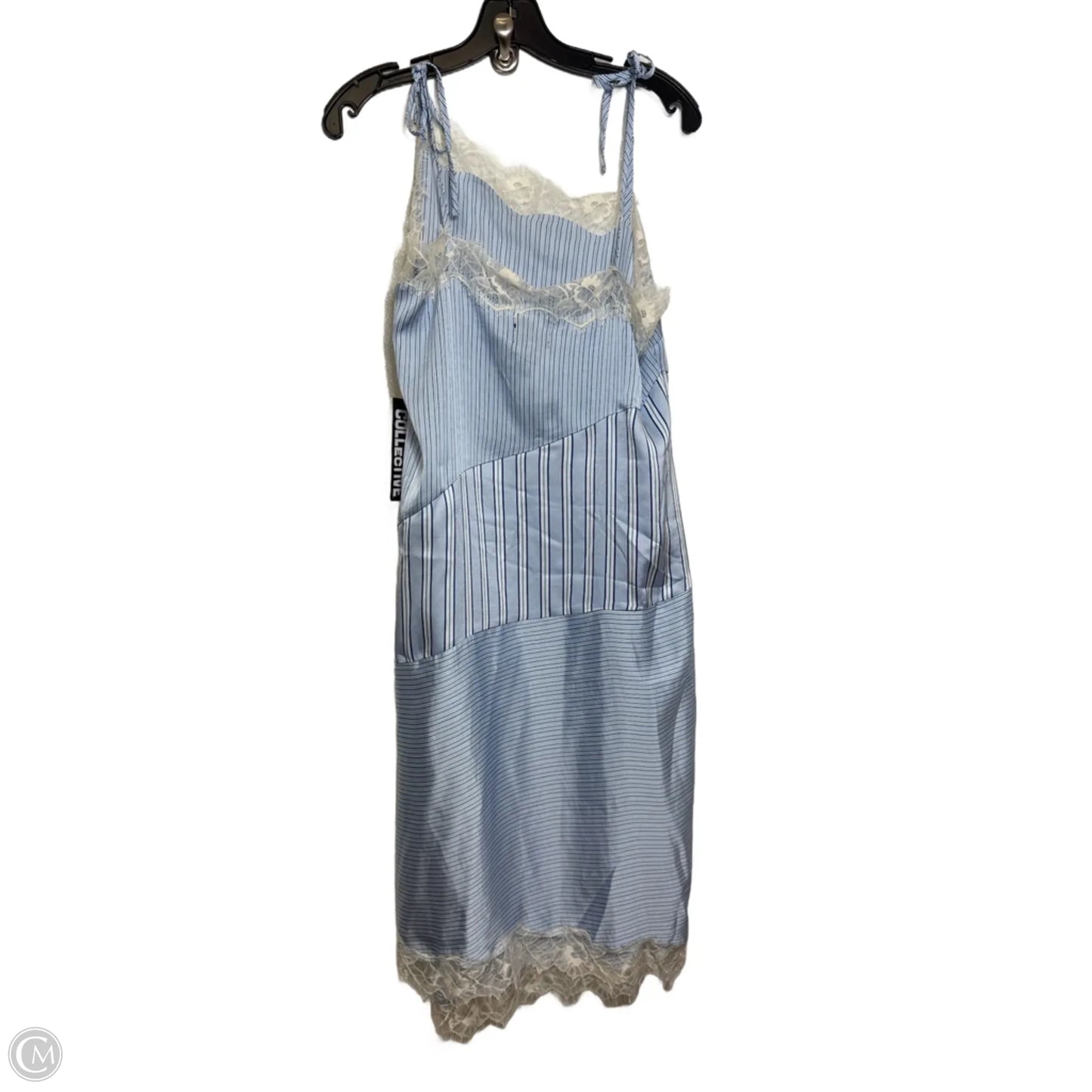Dress Casual Midi By Future Collective In Blue, Size: M
