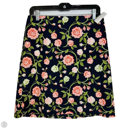 Skirt Mini & Short By Ann Taylor In Floral Print, Size: 6