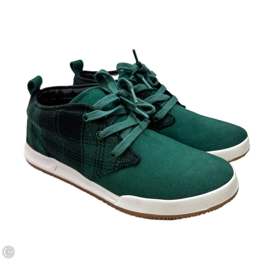 Shoes Sneakers By Coldwater Creek In Plaid Pattern, Size: 7.5