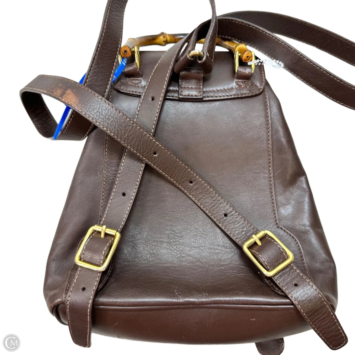 Backpack Luxury Designer By Gucci, Size: Small