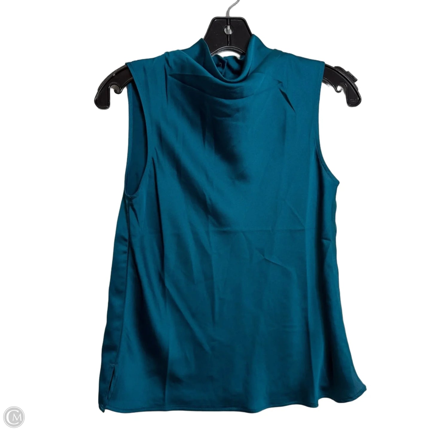 Top Sleeveless By Ann Taylor In Teal, Size: Xsp