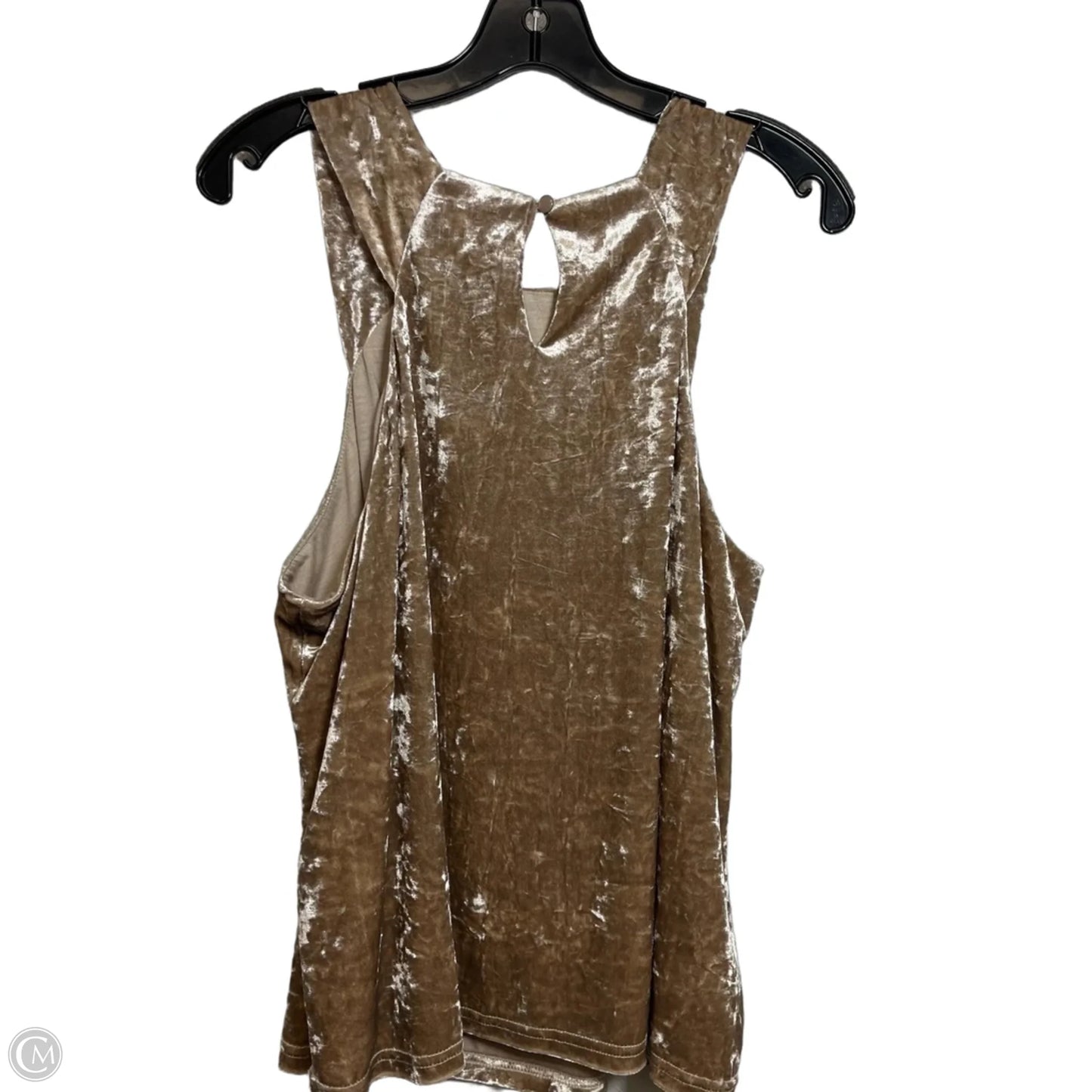 Top Sleeveless By Porridge In Tan, Size: L