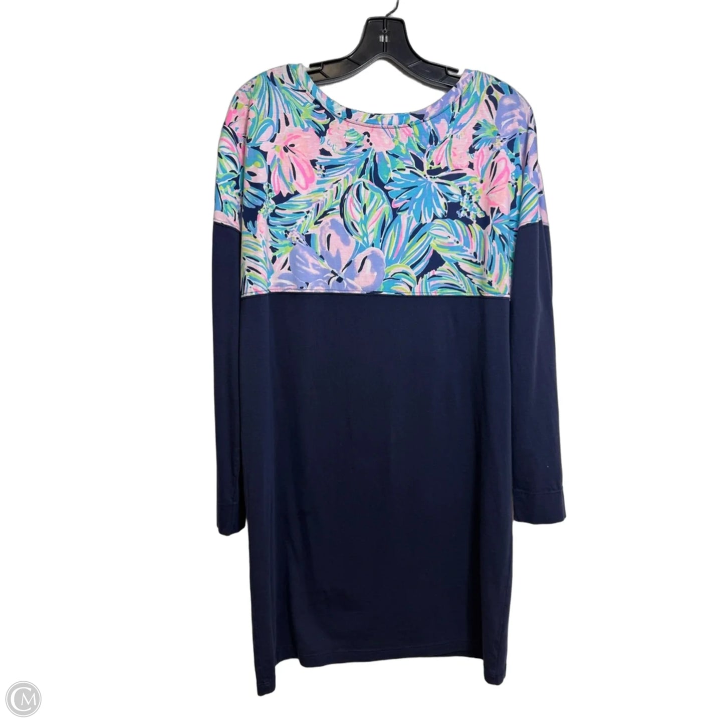Dress Designer By Lilly Pulitzer In Navy, Size: M