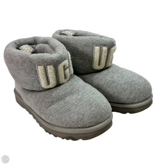 Boots Designer By Ugg In Grey, Size: 8