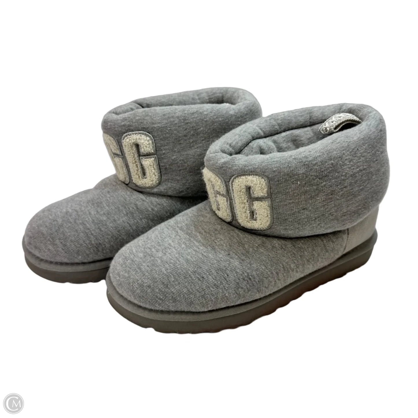 Boots Designer By Ugg In Grey, Size: 8