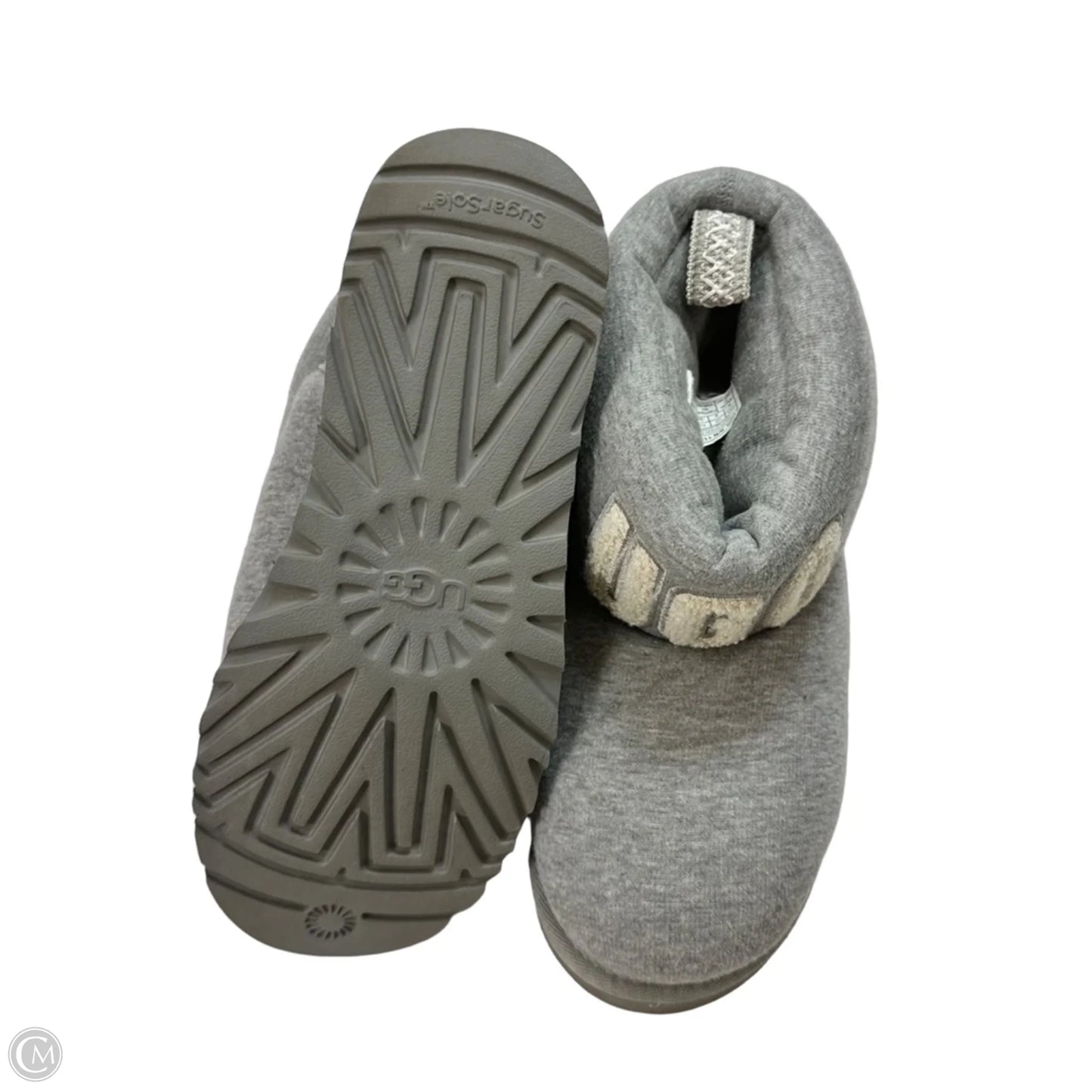 Boots Designer By Ugg In Grey, Size: 8
