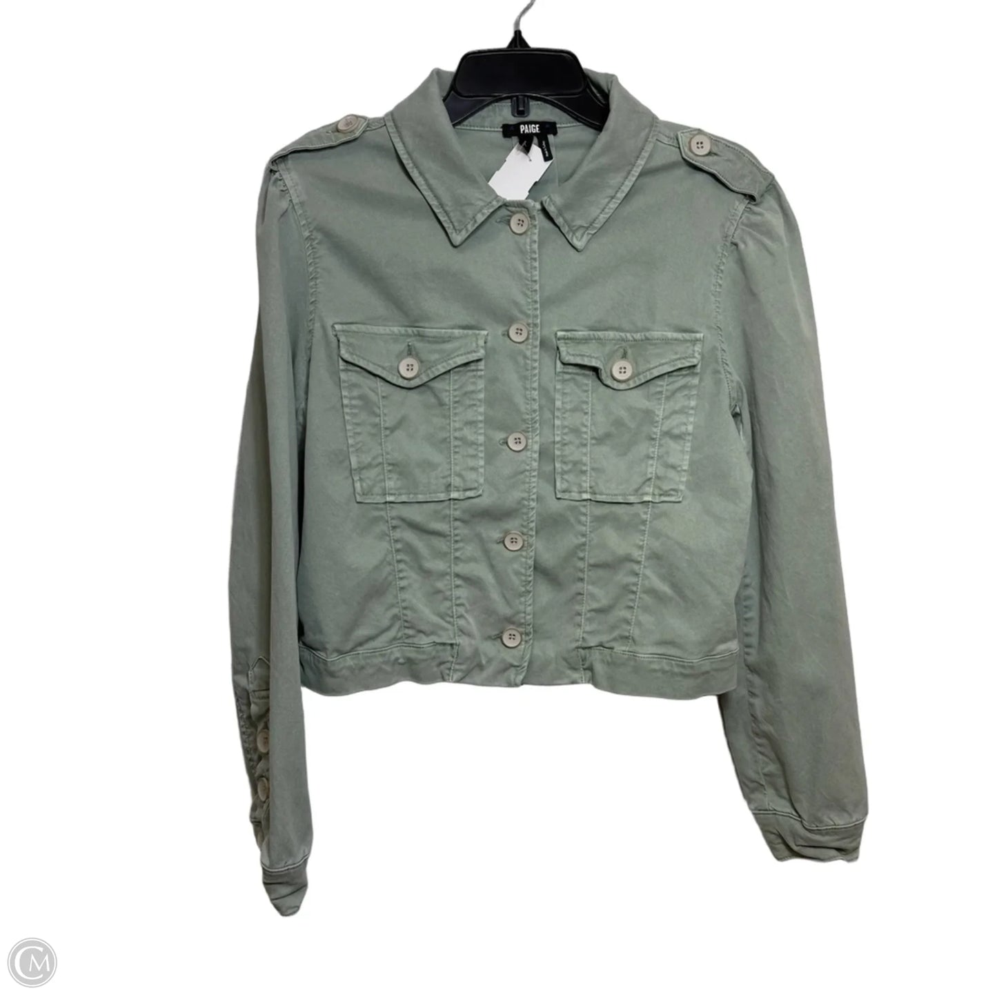 Jacket Other By Paige In Green, Size: L