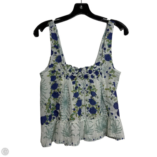 Top Sleeveless By Maeve In Floral Print, Size: Xs