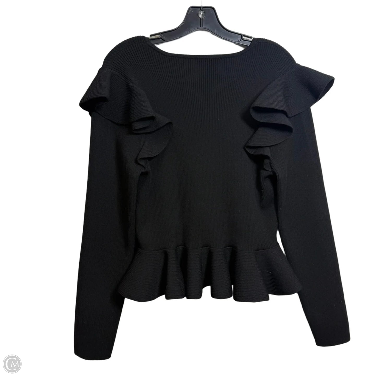 Top Long Sleeve By Express In Black, Size: Xl