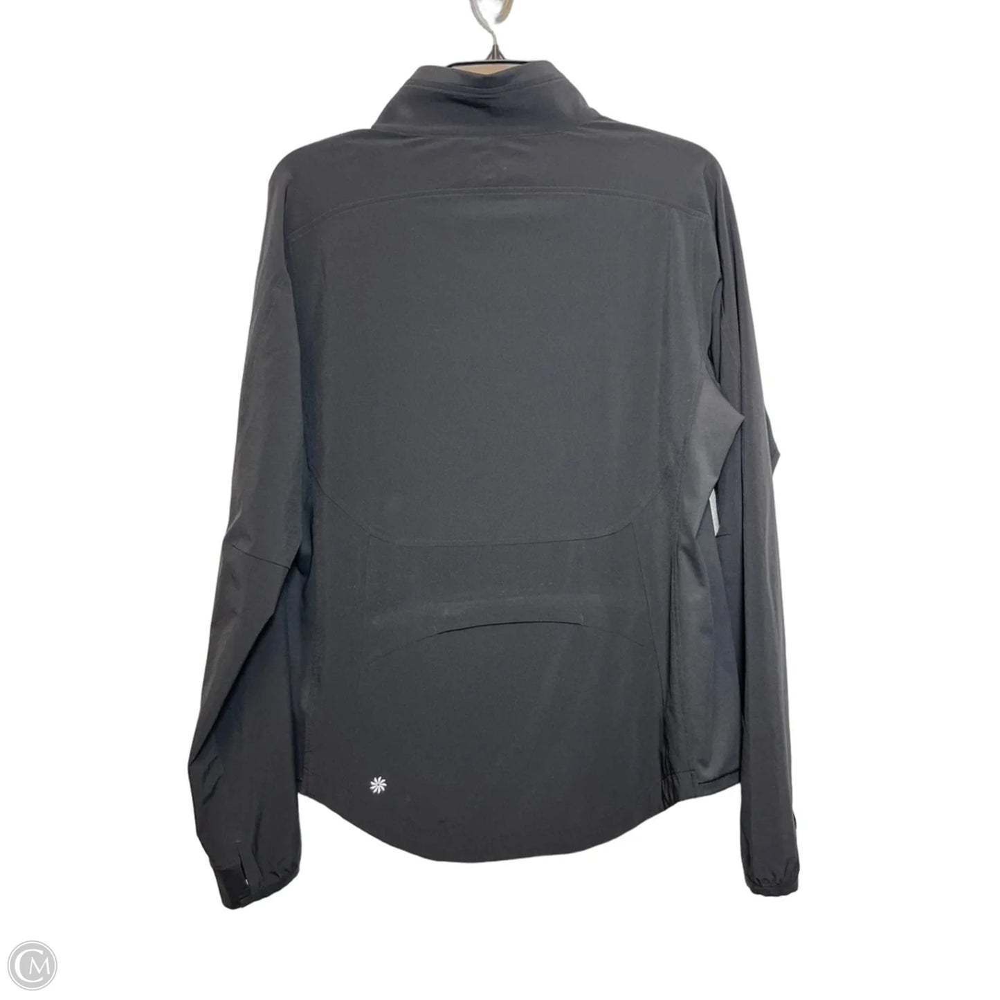 Athletic Jacket By Athleta In Black, Size: M