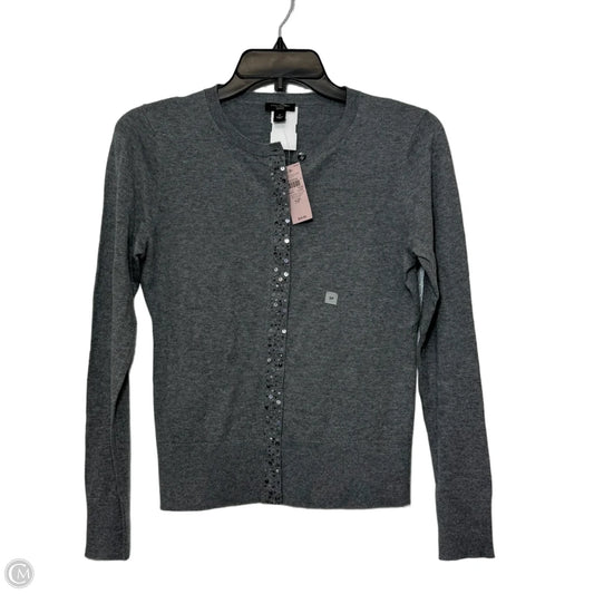 Cardigan By Ann Taylor In Grey, Size: Sp