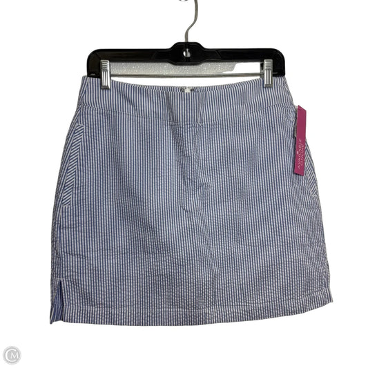 Skort By Vineyard Vines In Blue & White, Size: S