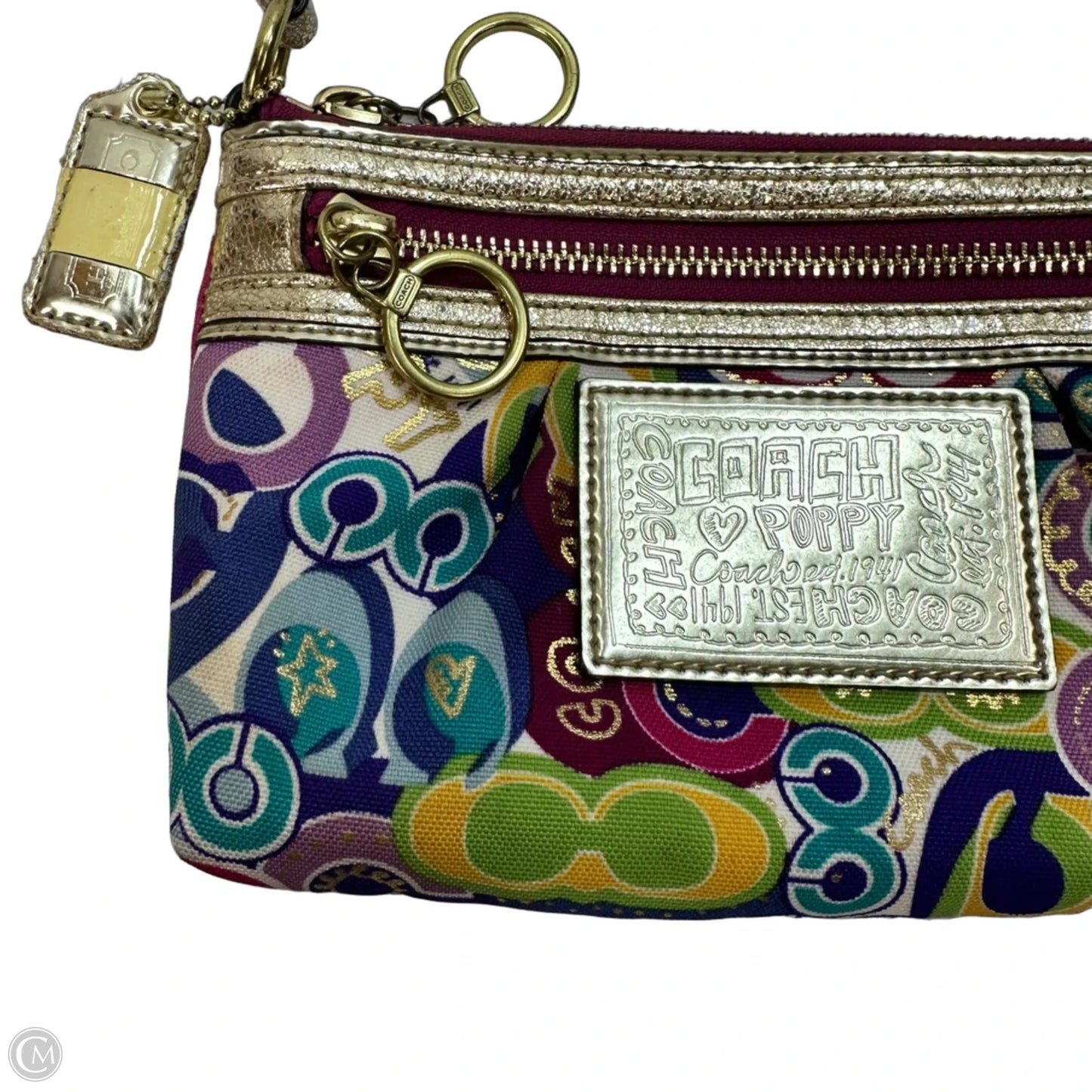 Wristlet Designer By Coach, Size: Small