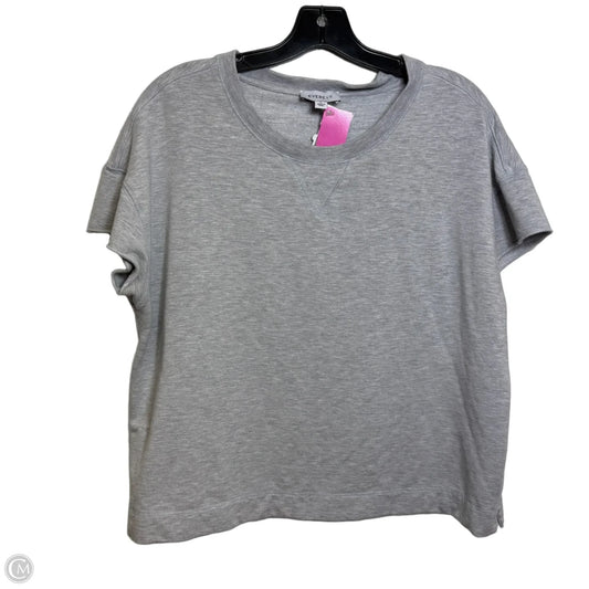 Sweatshirt Crewneck By Evereve In Grey, Size: L