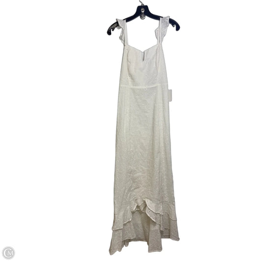 Dress Casual Maxi By Lulus In White, Size: S