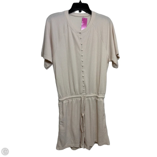 Romper By Clothes Mentor In White, Size: L