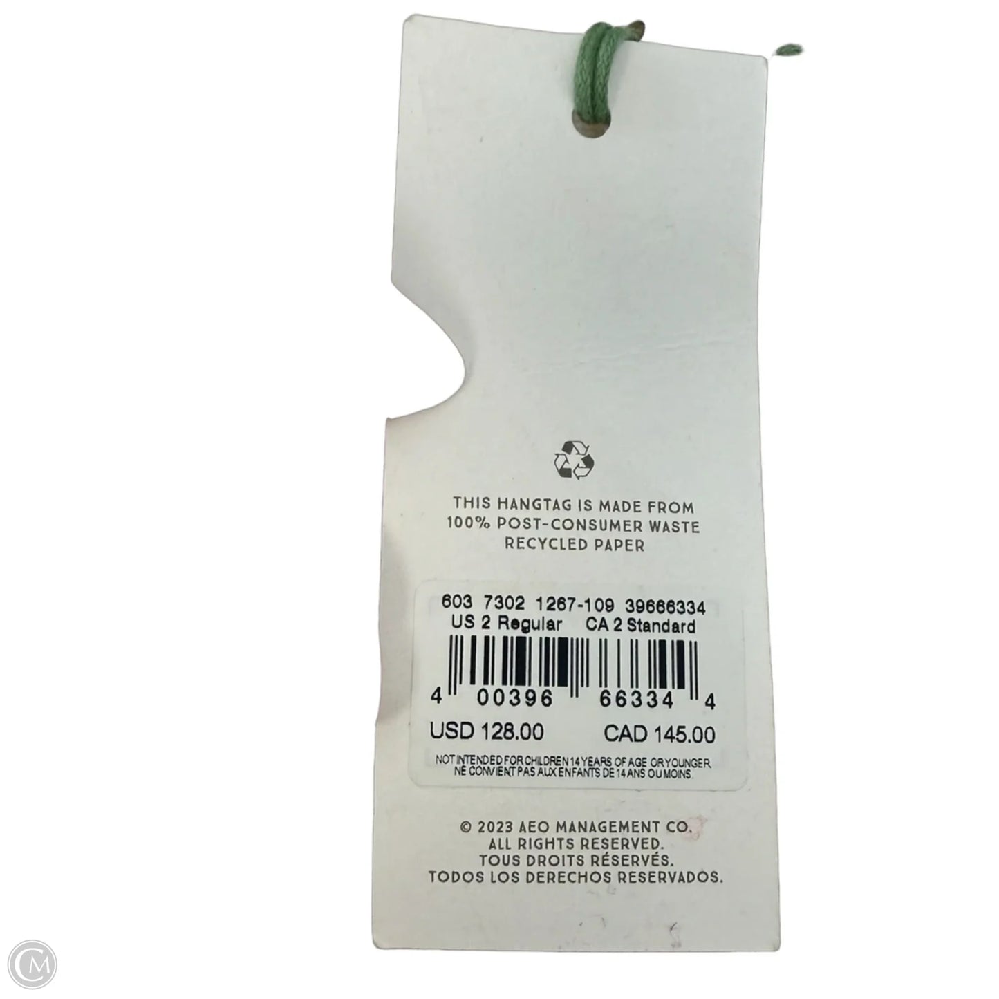 Stovepipe Jeans Straight By Ae77 In Ivory, Size: 2