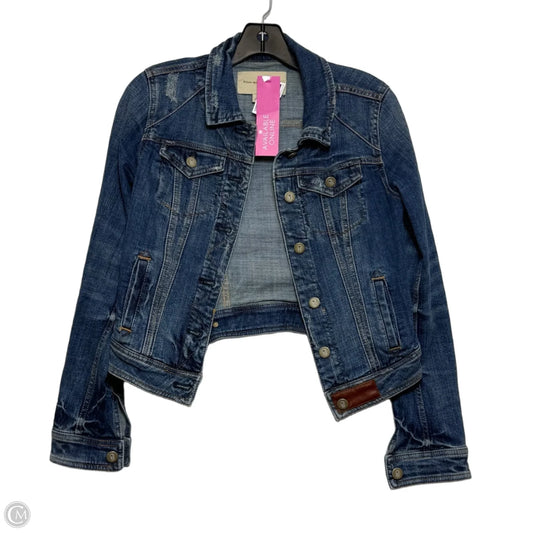 Jacket Denim By Pilcro In Blue Denim, Size: Xs
