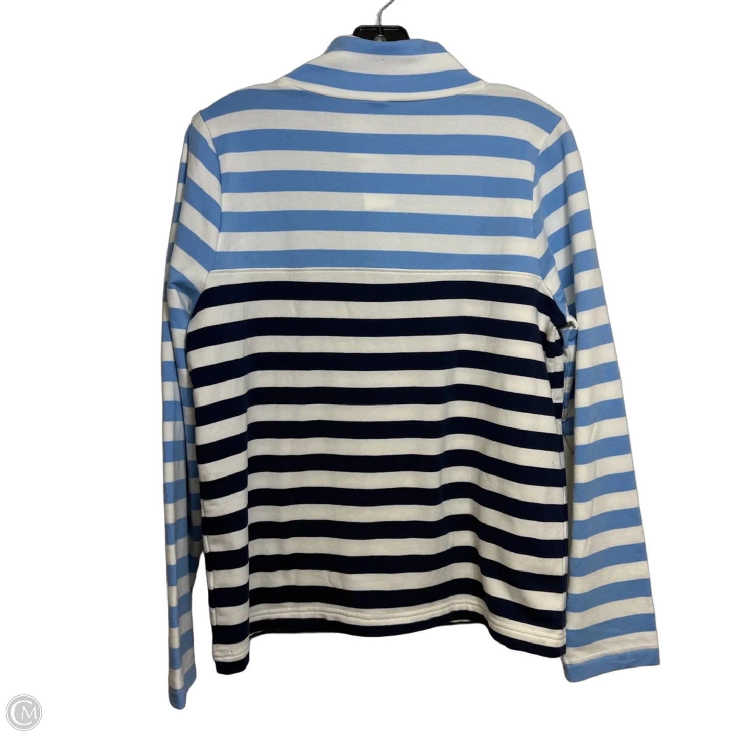Top Long Sleeve By J. Crew In Striped Pattern, Size: M