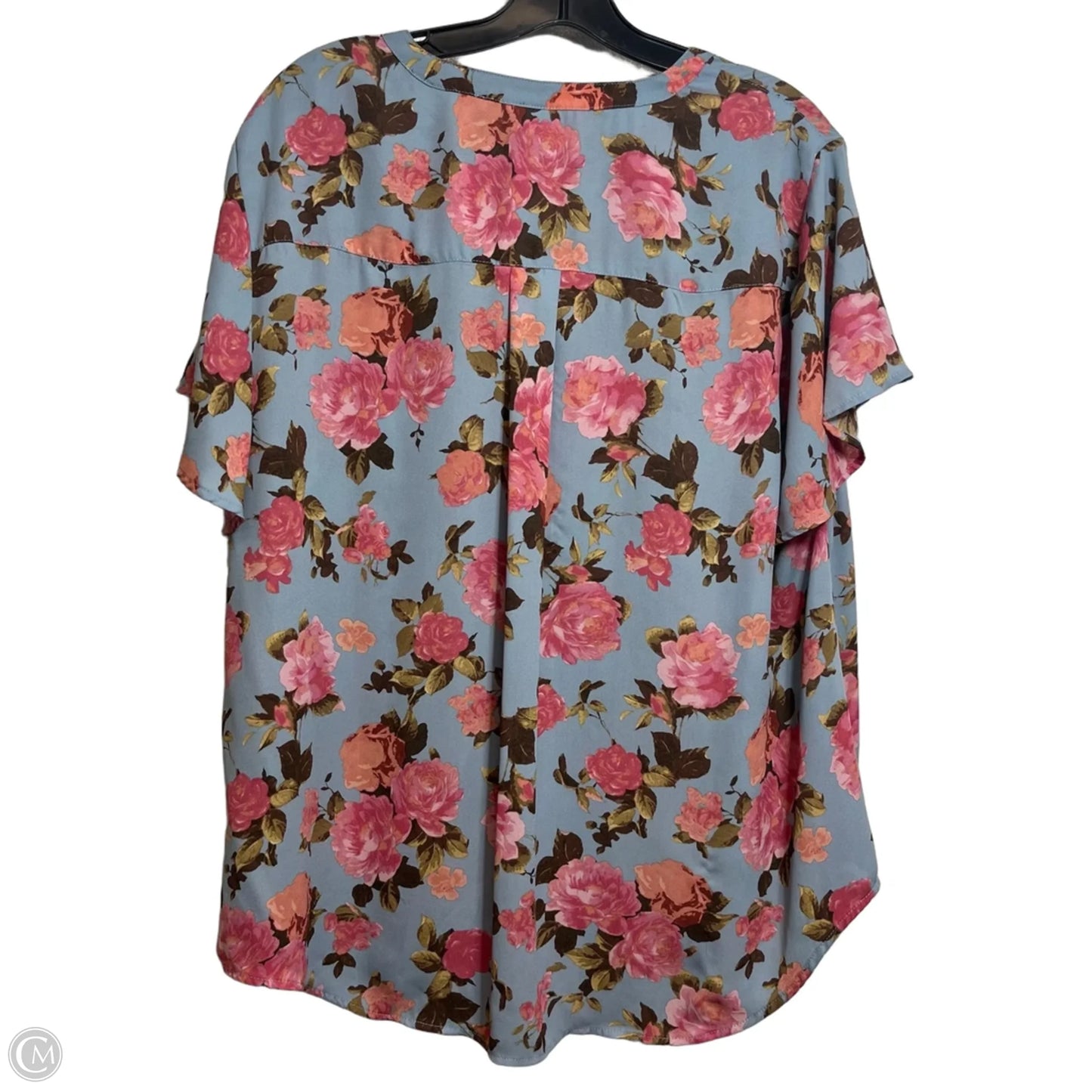 Top Short Sleeve By Torrid In Floral Print, Size: 2x