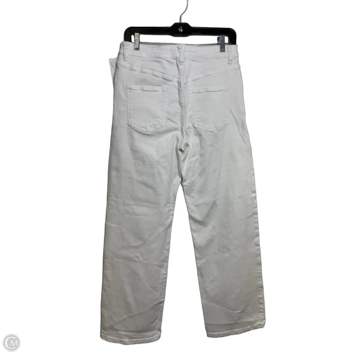 Jeans Straight By Primark In White, Size: 8