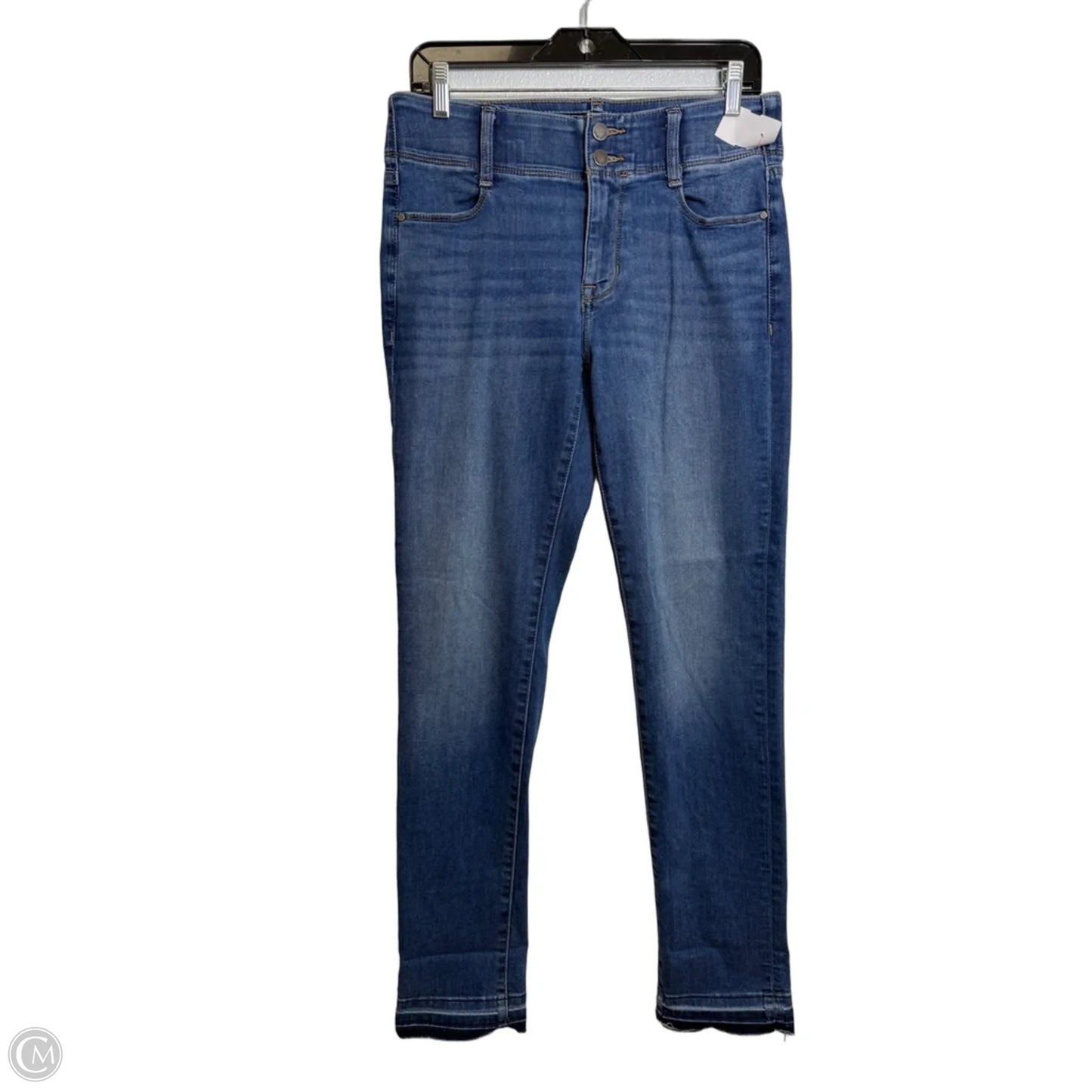 Jeans Cropped By Nine West Apparel In Blue Denim, Size: 8