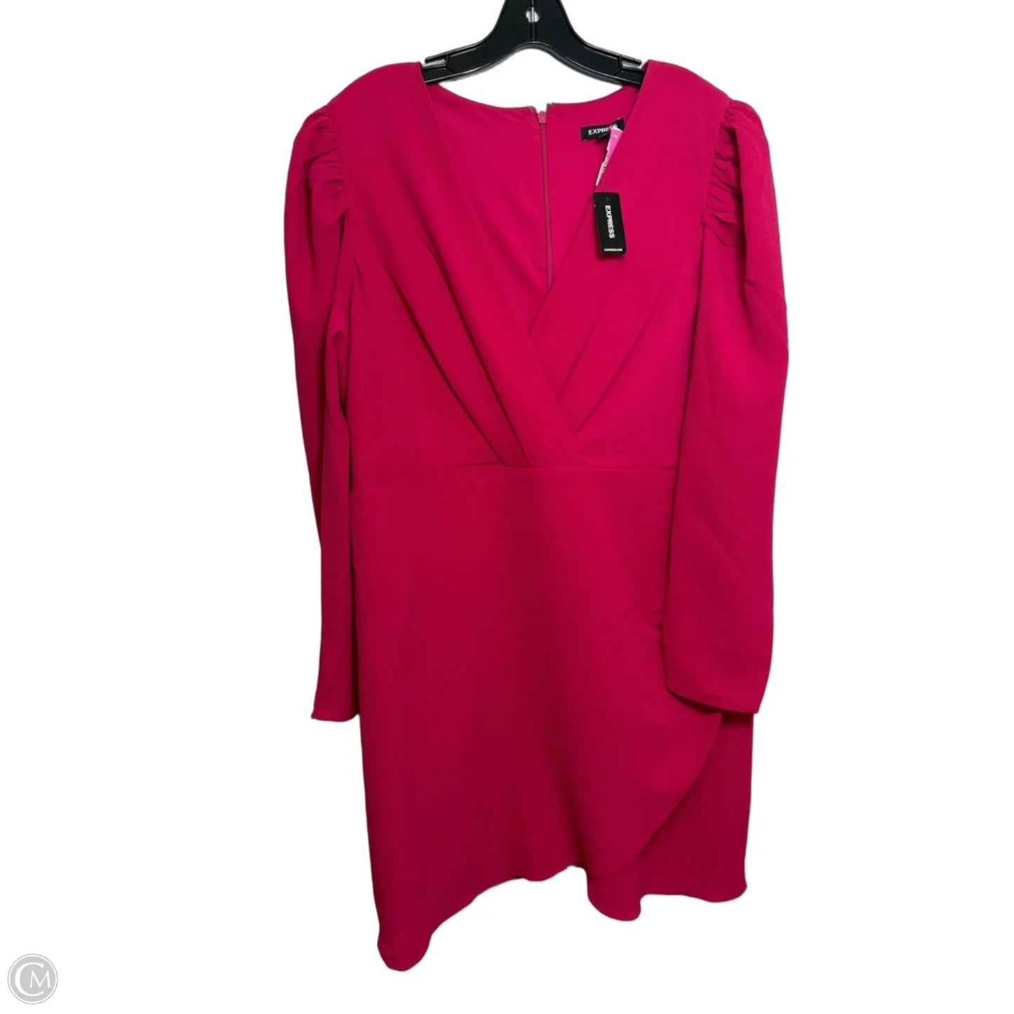 Dress Casual Short By Express In Pink, Size: Xl