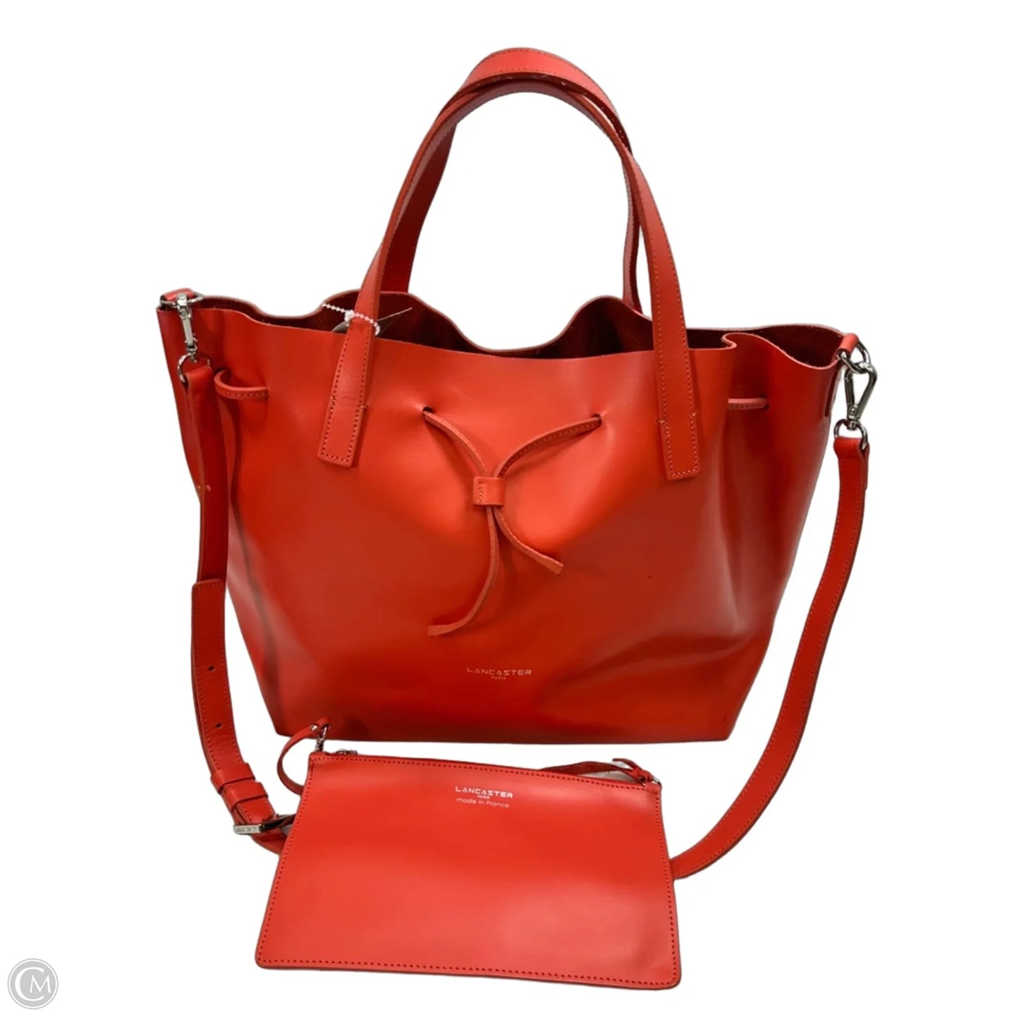 Handbag Leather By LANCASTER, Size: Medium