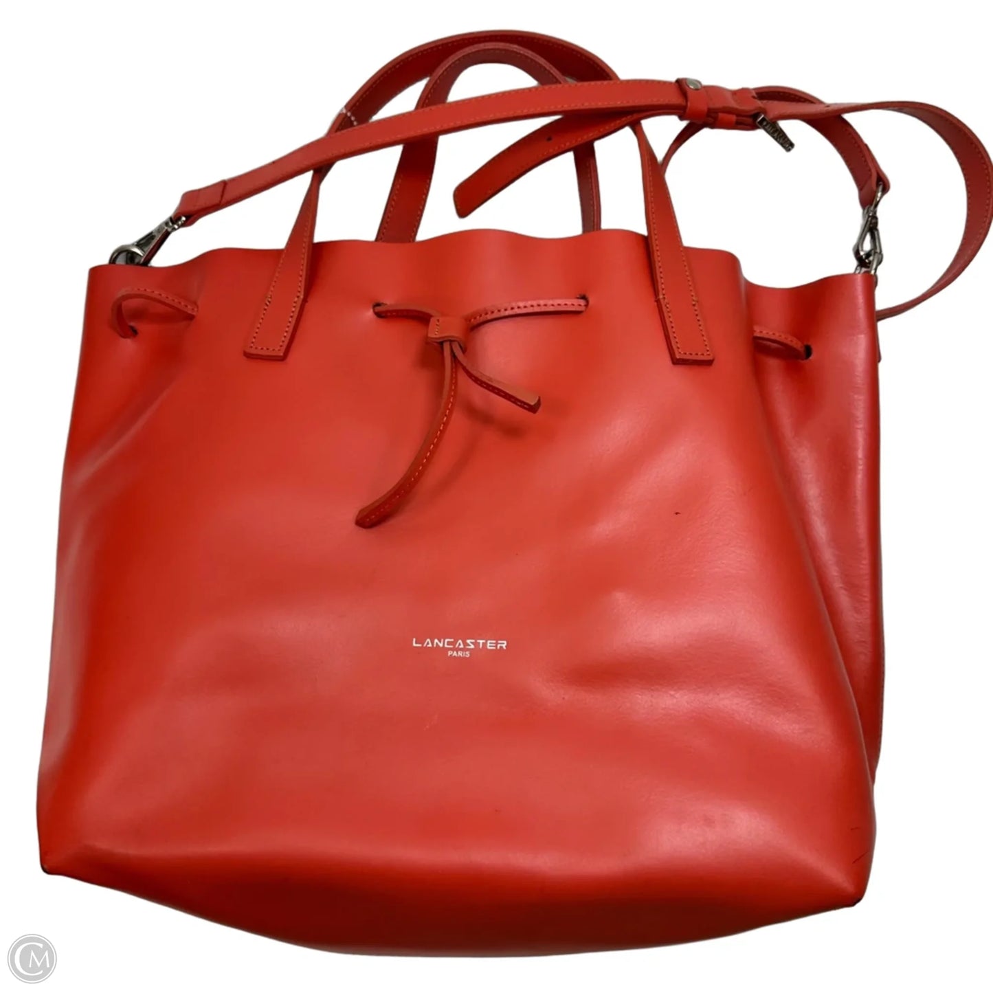 Handbag Leather By LANCASTER, Size: Medium