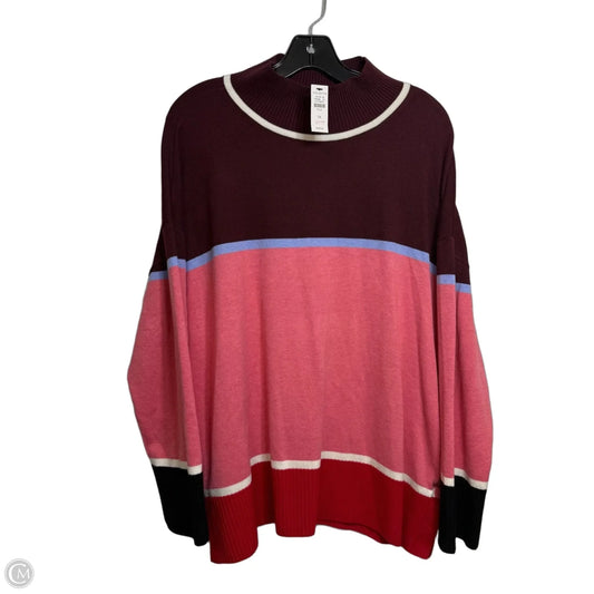 Sweater By Talbots In Multi-colored, Size: 1x