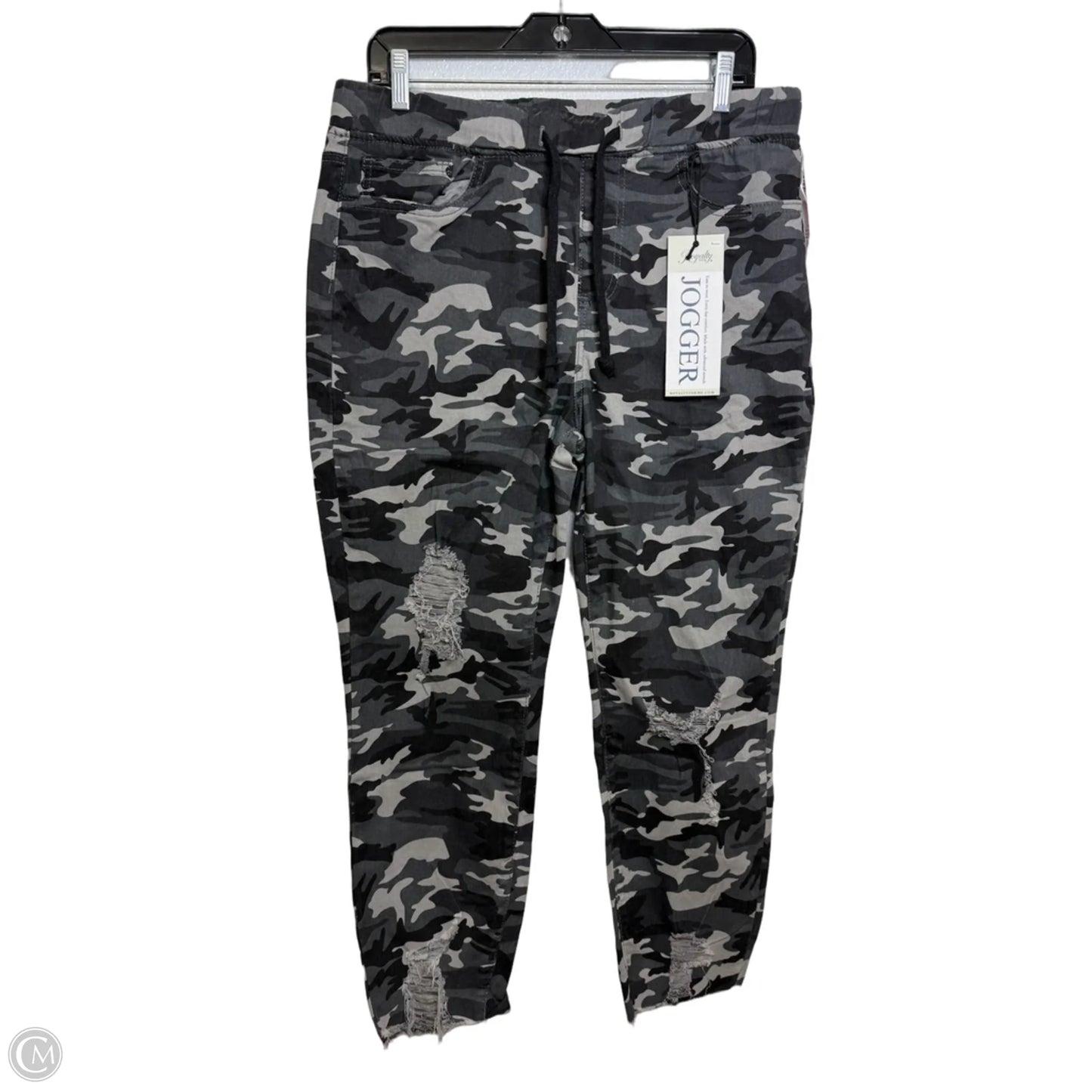 Pants Joggers By Royalty In Camouflage Print, Size: Xl