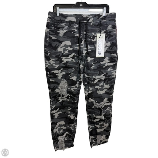 Pants Joggers By Royalty In Camouflage Print, Size: Xl