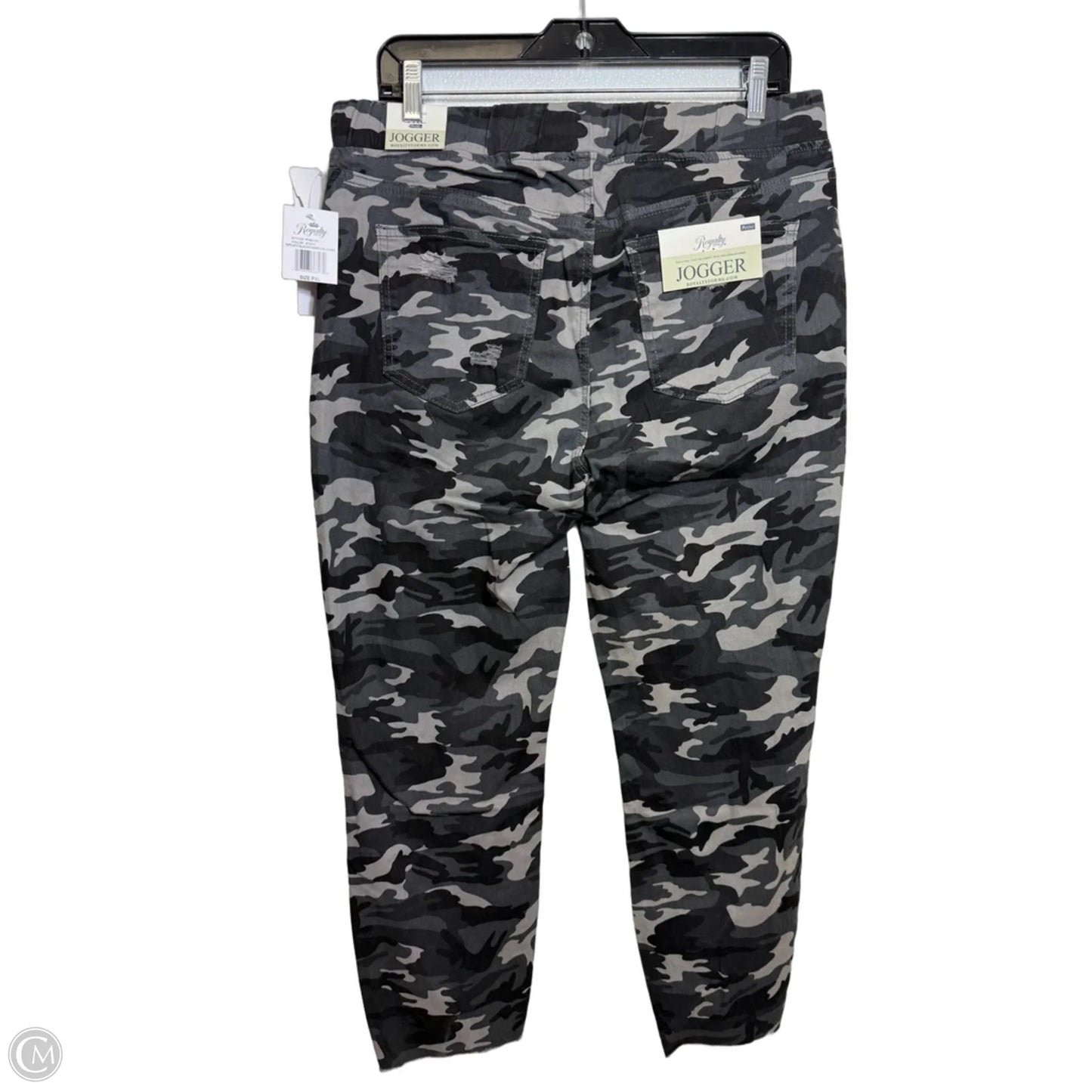 Pants Joggers By Royalty In Camouflage Print, Size: Xl