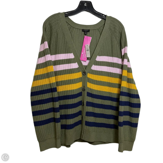 Cardigan By Talbots In Green, Size: 1x