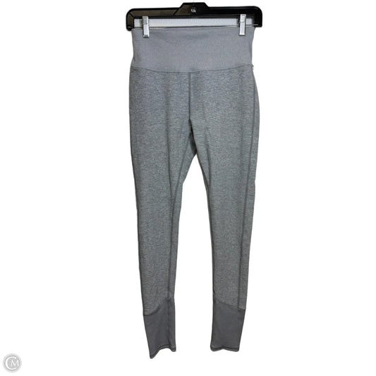 Athletic Leggings By Alo In Grey, Size: M