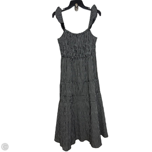 Dress Casual Maxi By Moon River In Checkered Pattern, Size: M