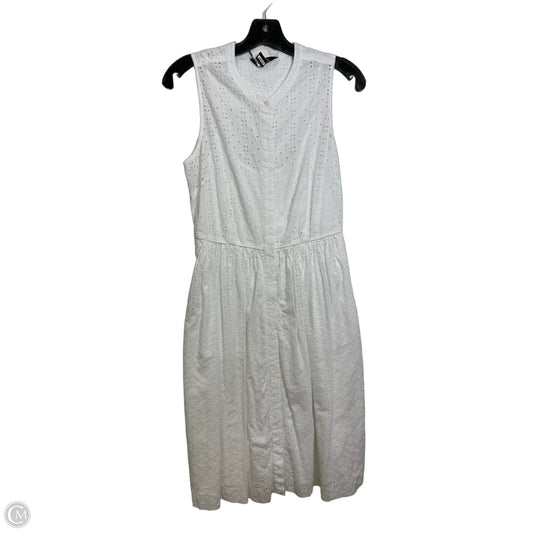Dress Casual Maxi By J. Crew In White, Size: S
