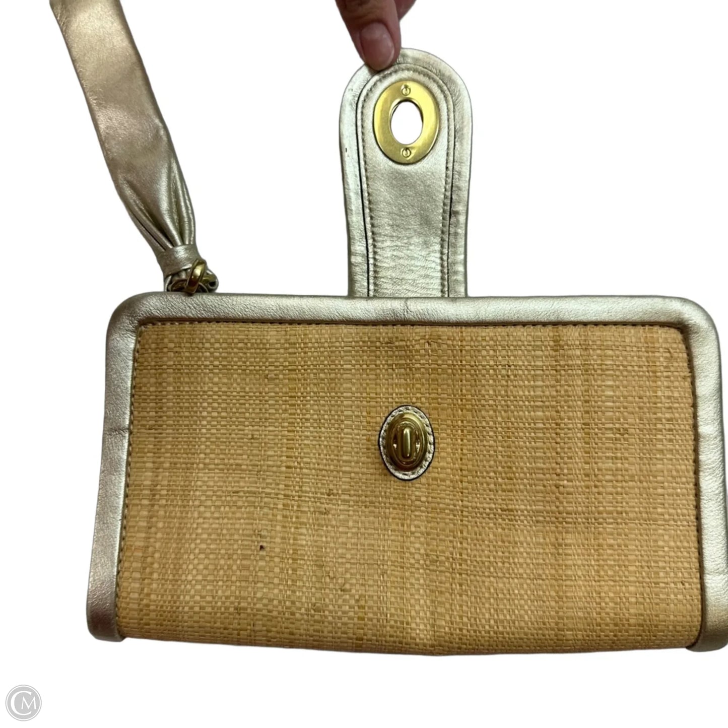 Clutch Designer By Coach, Size: Small