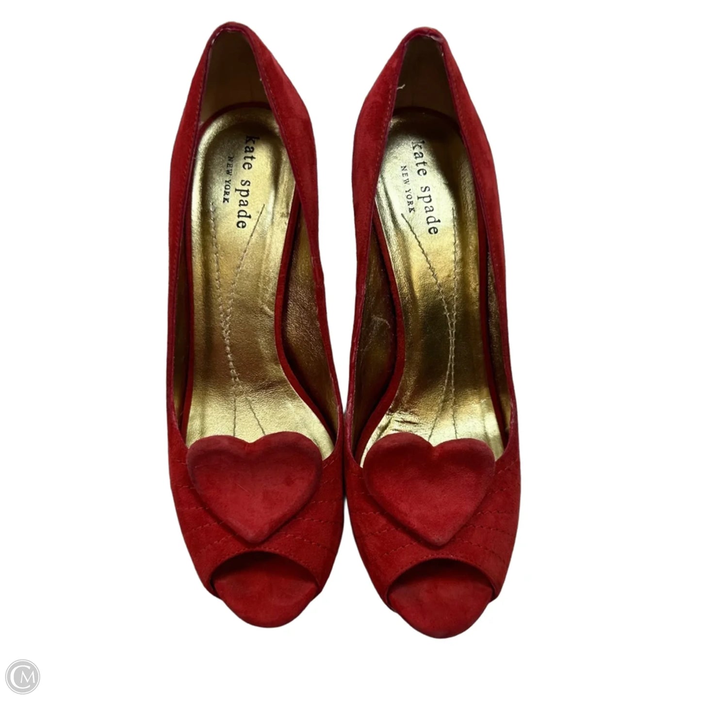 Shoes Designer By Kate Spade In Red, Size: 6.5