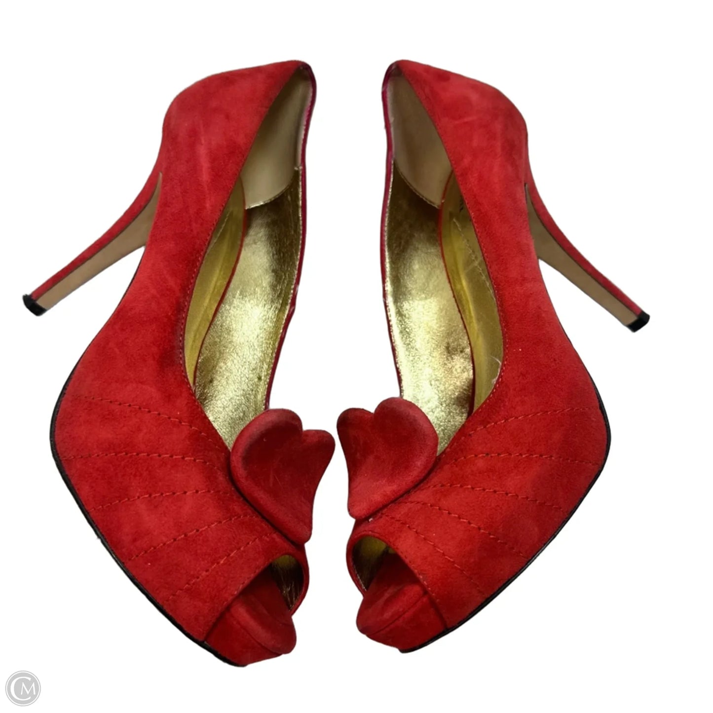 Shoes Designer By Kate Spade In Red, Size: 6.5