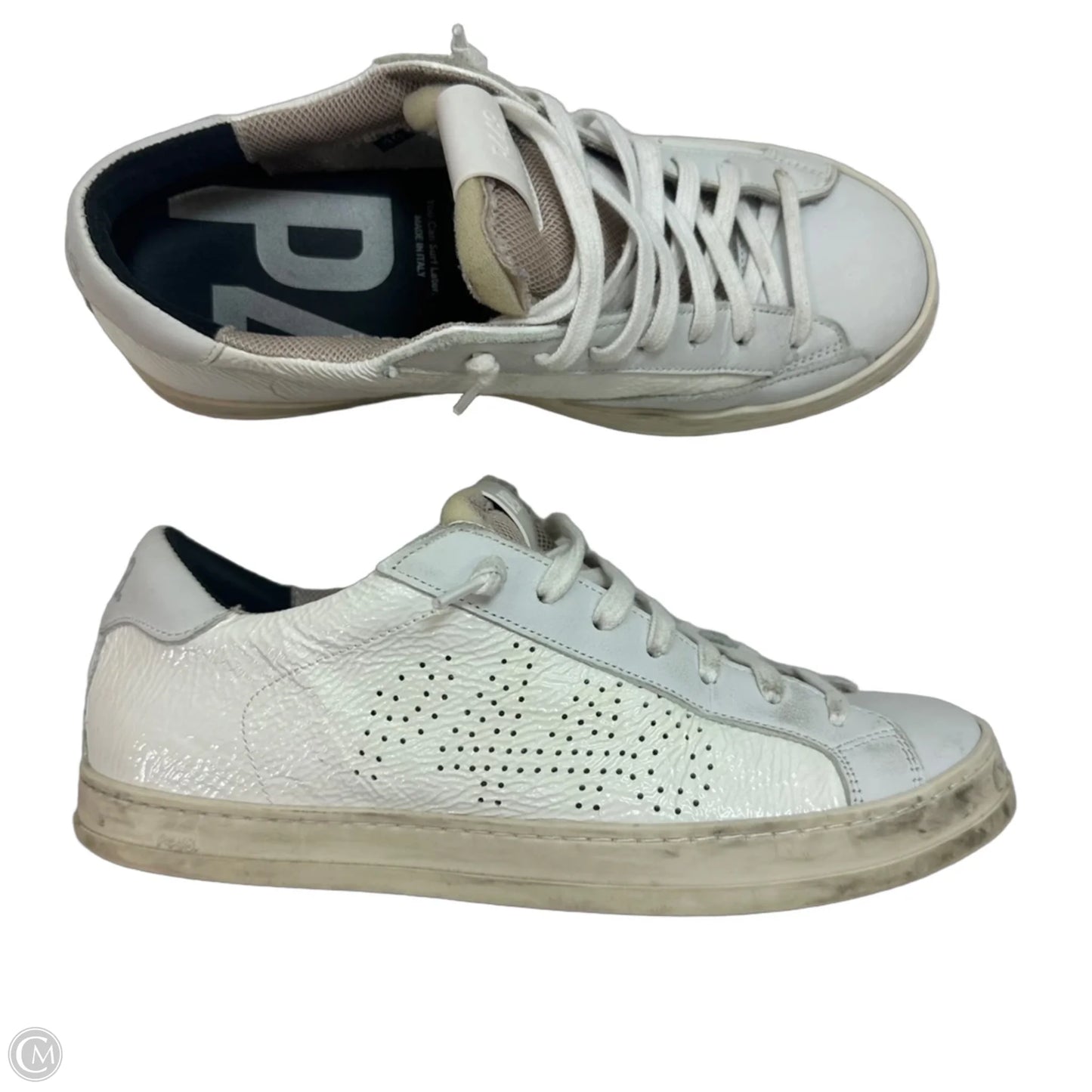 Shoes Sneakers By P448 In White, Size: 9