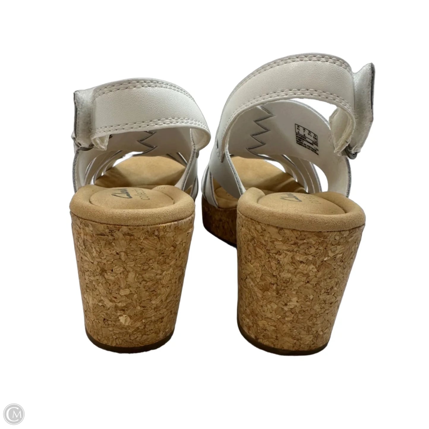 Sandals Flats By Clarks In White, Size: 7
