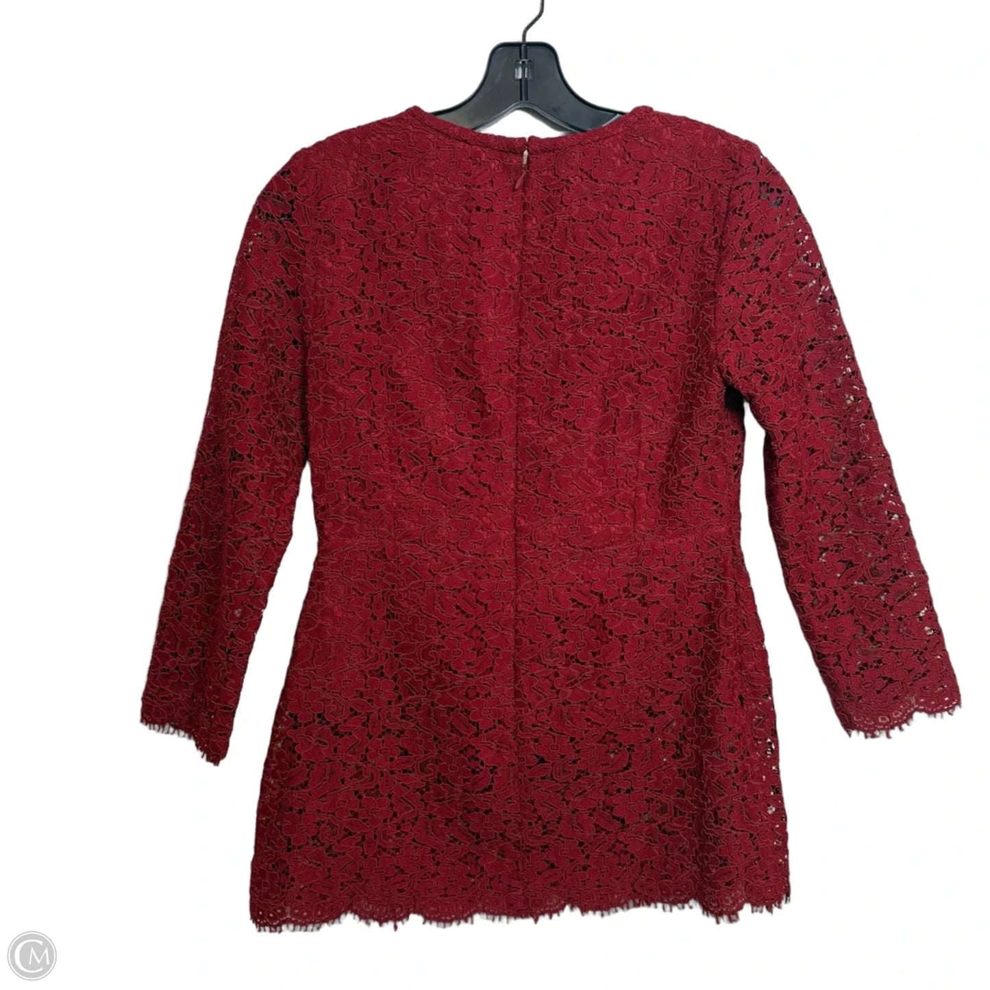 Top Long Sleeve Basic By Boden In Red, Size: S