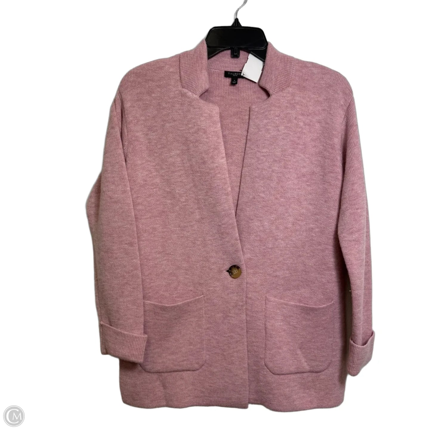 Cardigan By Talbots In Pink, Size: S