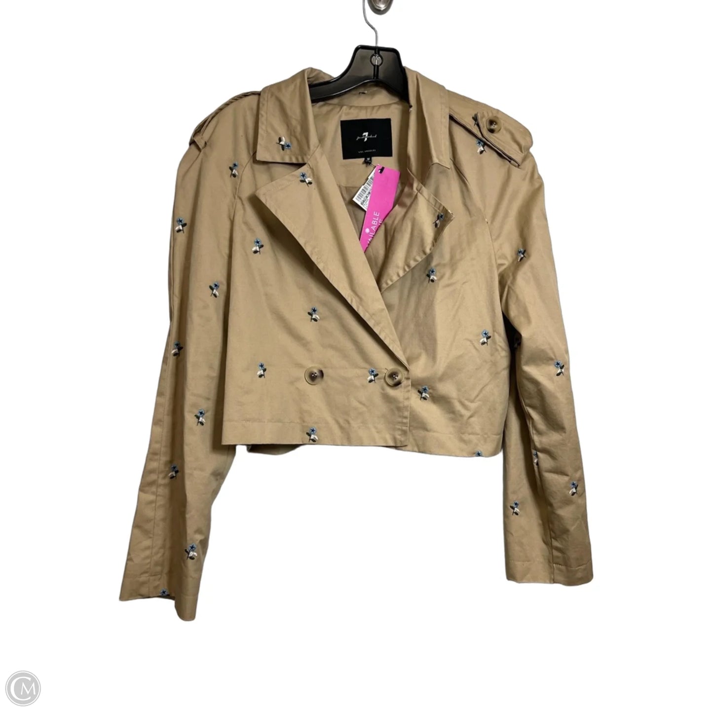Blazer By 7 For All Mankind In Tan, Size: M