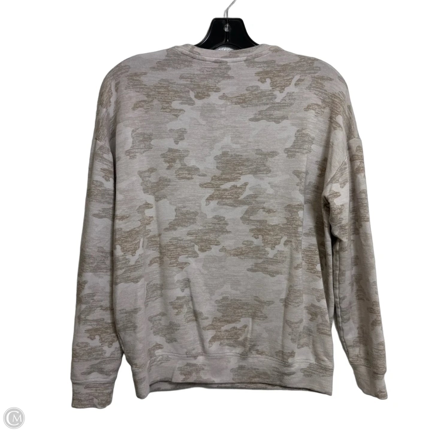 Sweatshirt Crewneck By Athleta In Camouflage Print, Size: Xs